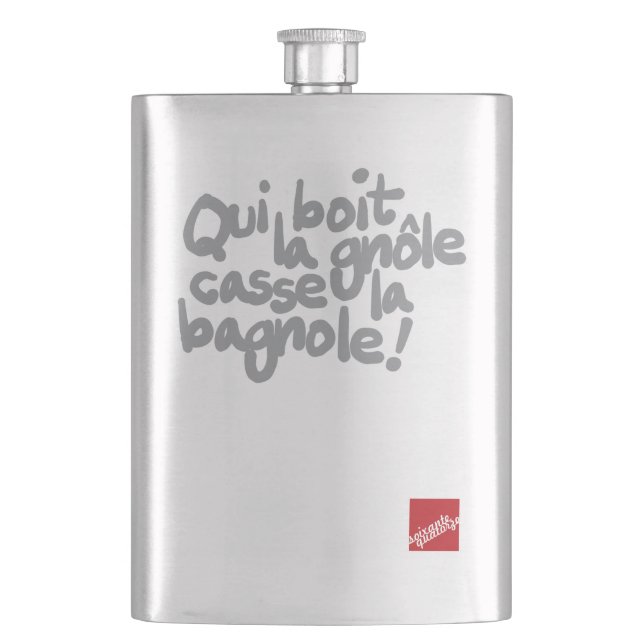 Flasque gnole flask (Front)