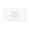 Flat 3.5x2" Place Cards or Insert Card Printing