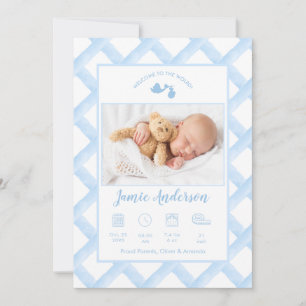 Flat Announcement Card