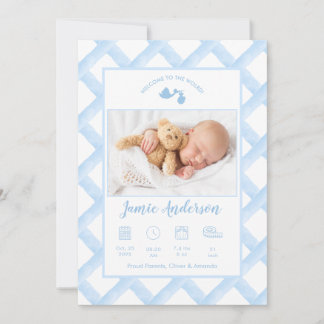 Flat Announcement Card