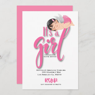 Flat Announcement Card