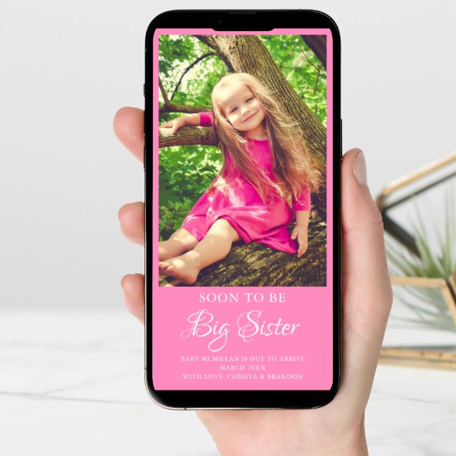 Flat Announcement Card (Front Digital)