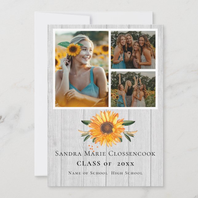 Flat Announcement Card (Front)