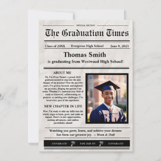 Flat Announcement Card