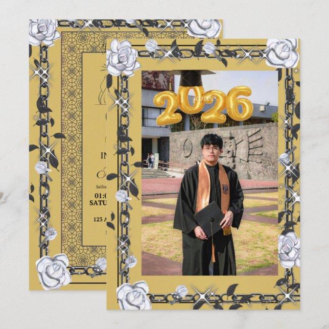 Flat Announcement Card (Front/Back)