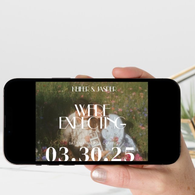 Flat Announcement Card (Front Digital)