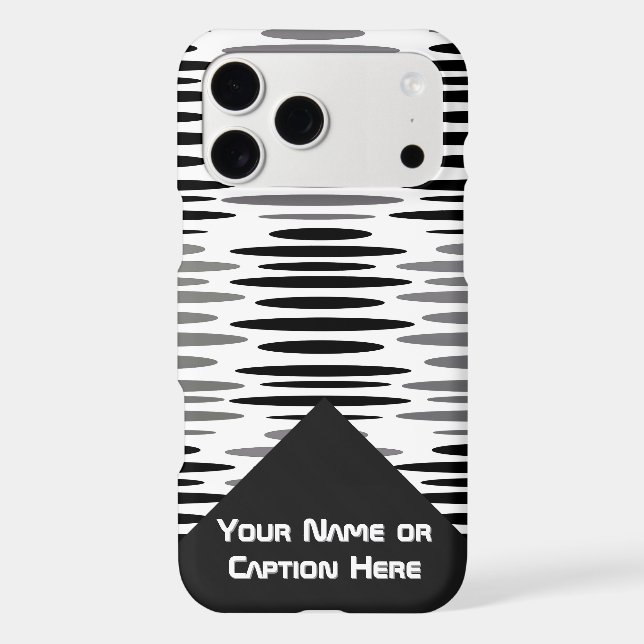 Flat As A Pancake - White (Personalized) Case-Mate iPhone Case (Back)