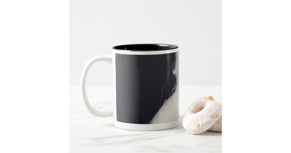 Flatbottom Flask TwoTone Coffee Mug Zazzle