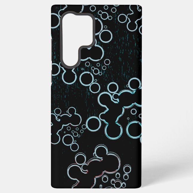 Flat Bubbles B  Samsung Galaxy Case (Back)