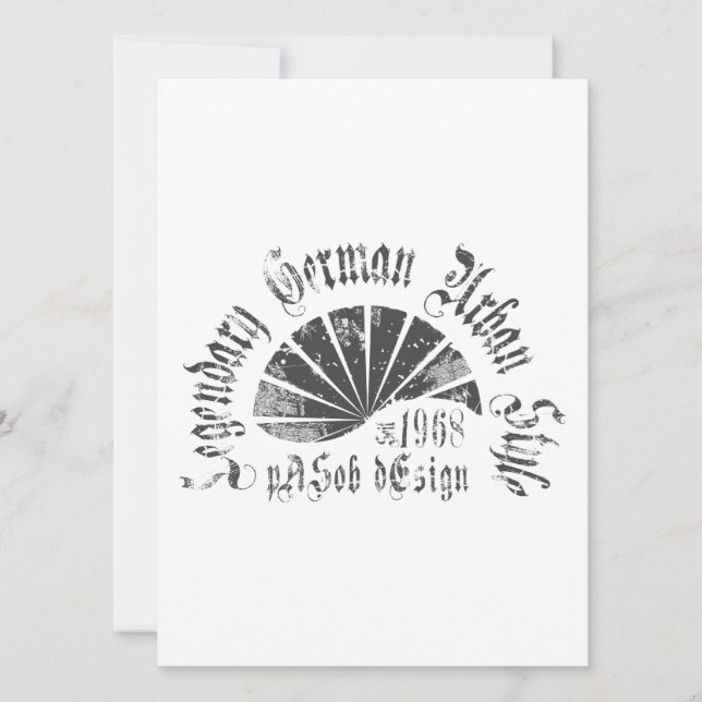 Flat Card 5" x 7" (Front)