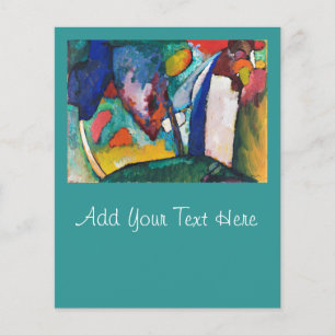 FLAT CARD : KANDINSKY : THE WATERFALL