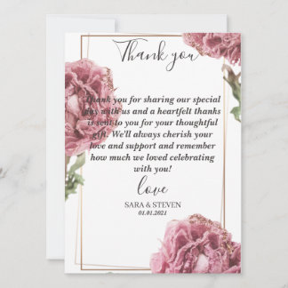 Flat Card - THANK YOU