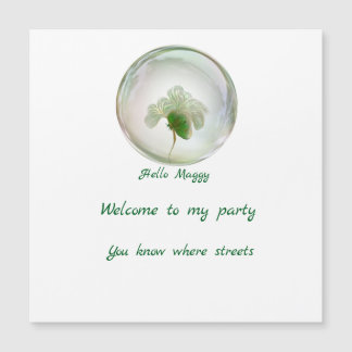 Flat cards magnetic cards