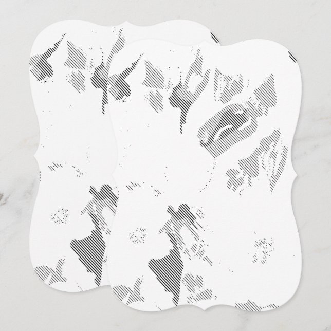 Flat Cards & Place Settings | Printable A1-A7 (Front/Back)