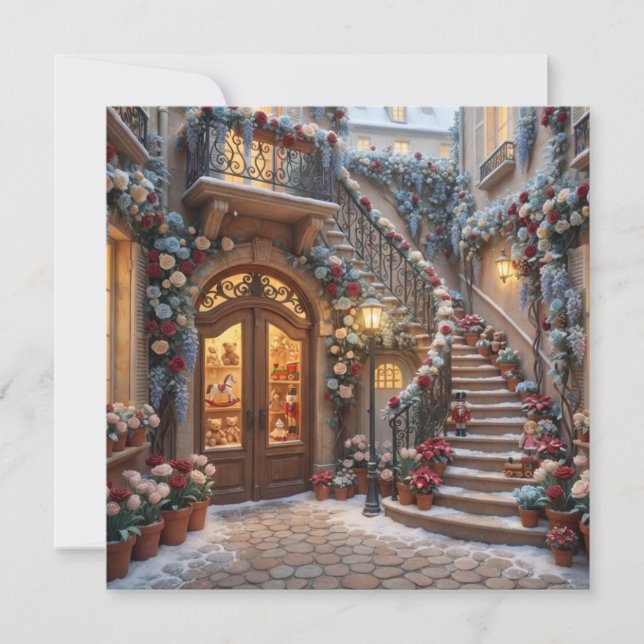 Flat Christmas Card (Front)