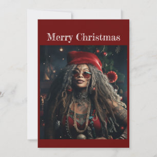 Flat Christmas Card
