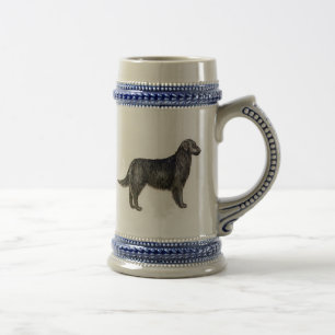 Flat-Coated Retriever Beer Stein