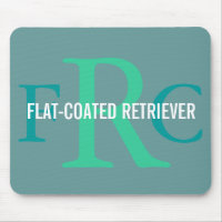 Flat-Coated Retriever Breed Monogram