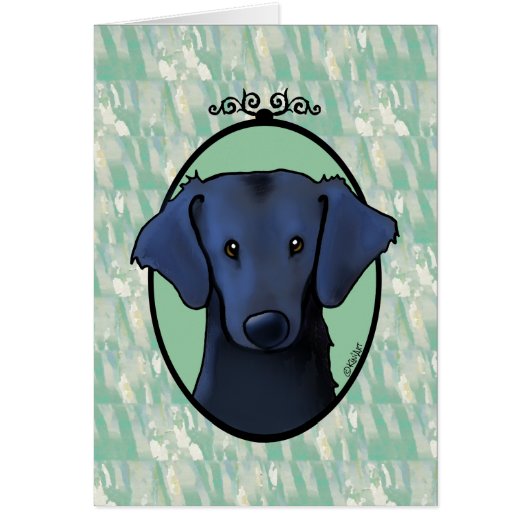 Flat Coated Retriever Cards (Front)
