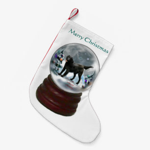 Flat-Coated Retriever Christmas Small Christmas Stocking