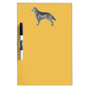 Flat Coated Retriever FCR Dry Erase Board