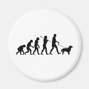Flat-Coated Retriever Magnet