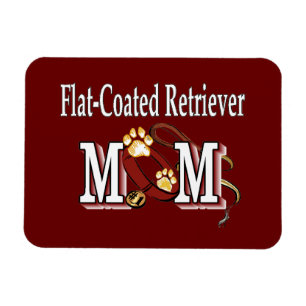 Flat-Coated Retriever Mom Gifts Magnet