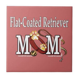 Flat-Coated Retriever Mom Gifts Tile
