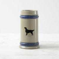 Flat-Coated Retriever Silhouette Love Dogs