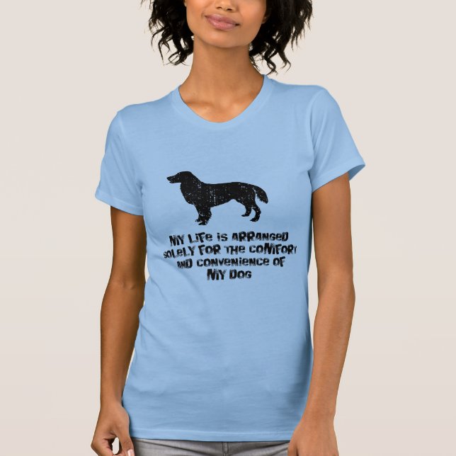 Flat-Coated Retriever T-Shirt (Front)