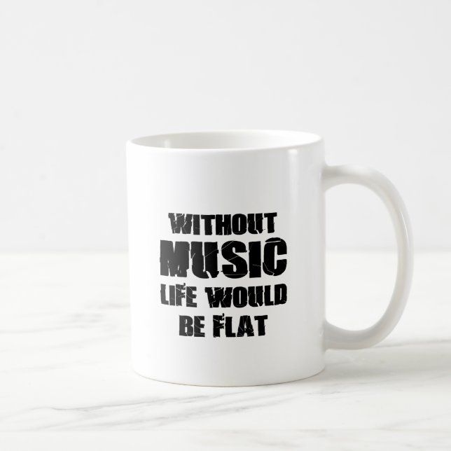flat coffee mug (Right)