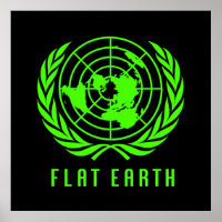 Flat Earth Big Poster