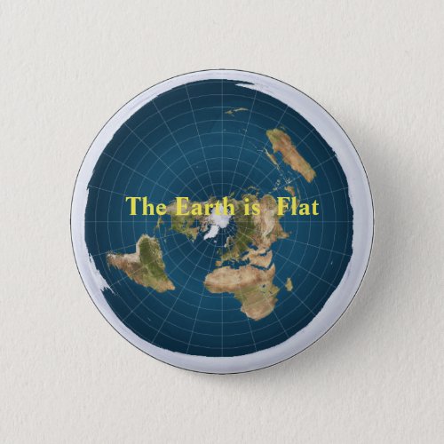 Flat Earth Button
