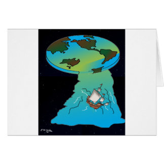 Flat Earth Cartoon 7540 Cards