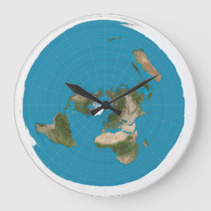 Flat Earth Clock