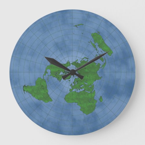 Flat Earth Clock
