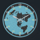 Flat Earth Clock Design<br><div class="desc">Flat Earth Clock Design</div>