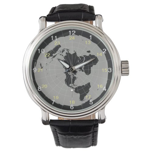 Flat Earth Design Watch
