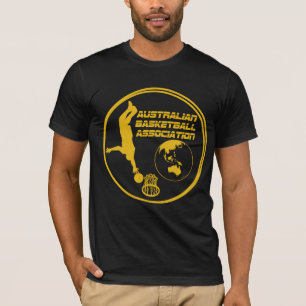 Flat Earth Designs - Australian Basketball Asso T-Shirt