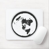 Flat Earth Mousepad | Zazzle