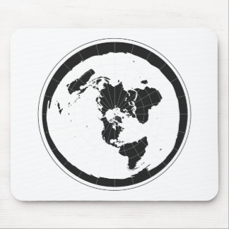 Flat Earth Mousepad