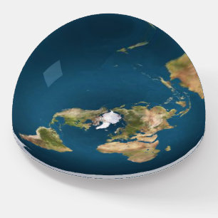 Flat Earth Paperweight