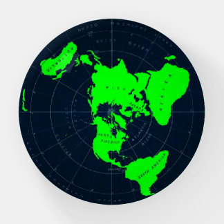 Flat Earth Paperweight