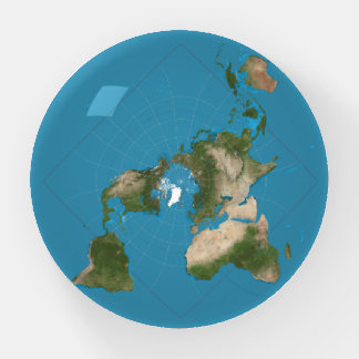 Flat Earth Paperweight