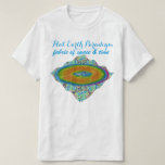 Flat Earth Paradigm Fabric Of Space &amp; Time $14.95 T-shirt at Zazzle