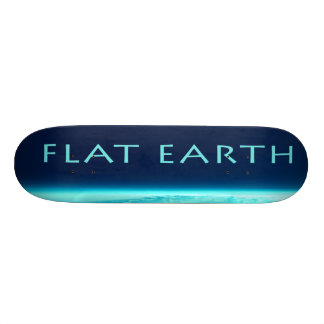 Flat Earth skateboard Deck