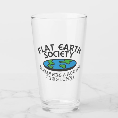 Flat Earth Society Members Around The Globe Glass