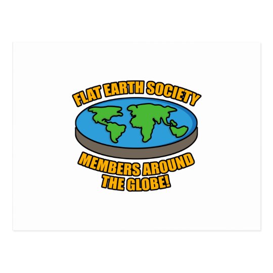flat earth society around the globe