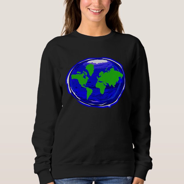 Flat Earth Sweatshirt (Front)