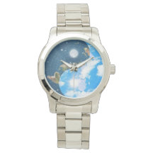 Flat Earth Yin Yang Watch - Men